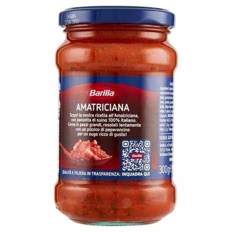 Potje Barilla Amatriciana saus