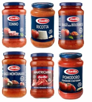 Testpakket Barilla pastasaus